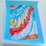 Parshat Haazinu Torah Portion Artwork Print By Darius Gilmont